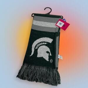MICHIGAN STATE SPARTANS Long Knit Scarf